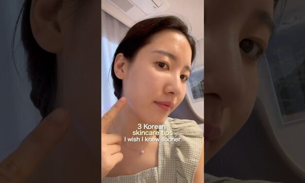 3 Korean skincare tips I wish I knew sooner #shorts