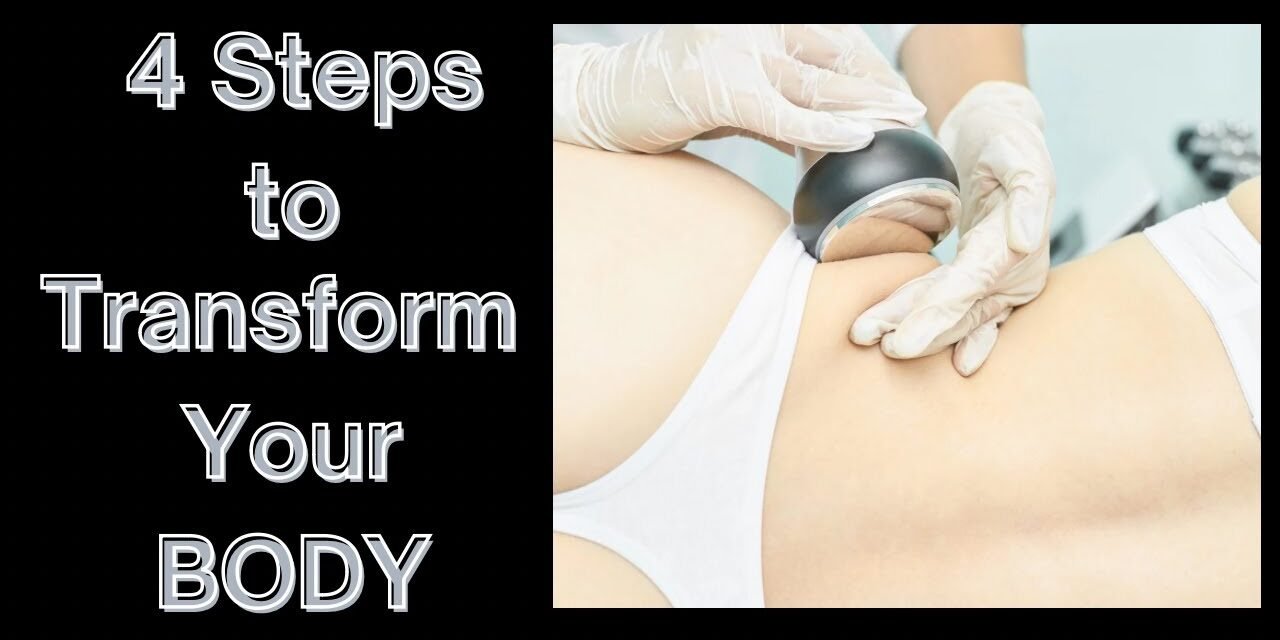 4 STEPS TO FAT LOSS AND SKIN TIGHTENING with an at home CAVITATION + RADIO FREQUENCY DEVICE