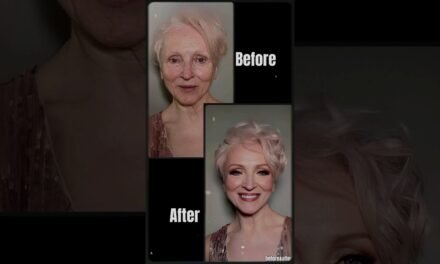 Beauty without Age Limits:Transforming an Older Woman with Makeup!Before&After #makeup #top #beauty
