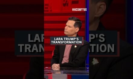 Comedian loses it over Trump-inspired beauty trend