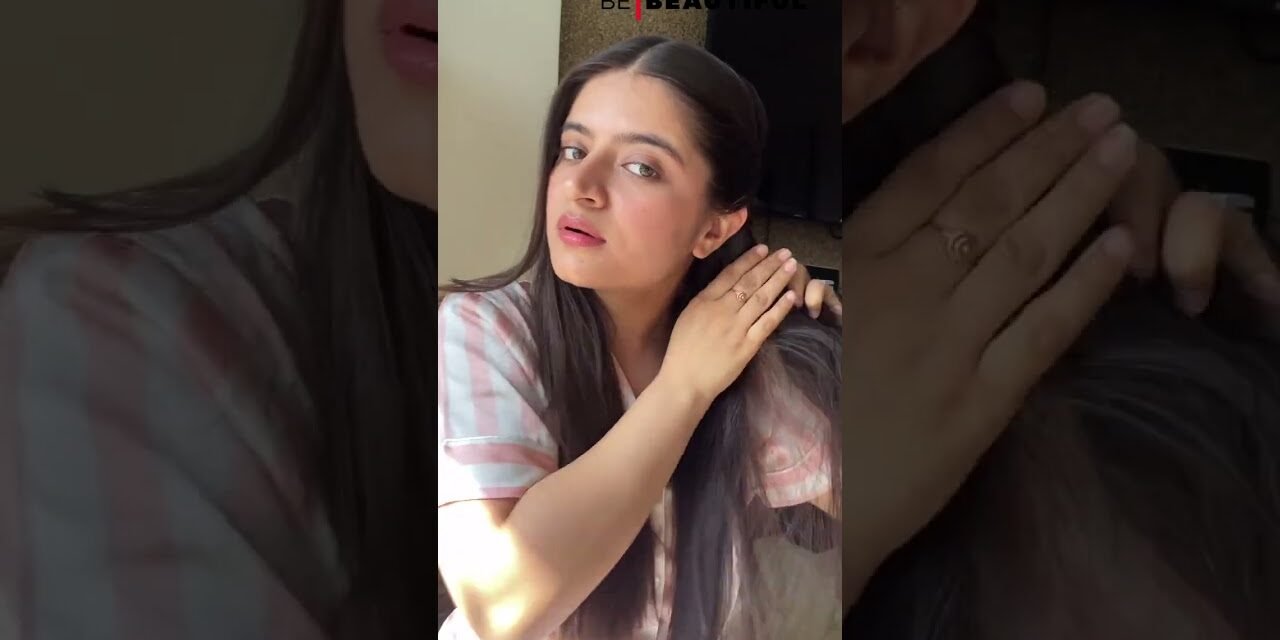 Easy Way To Protect Your Hair While Sleeping | Nighttime Hair Care Routine | Be Beautiful