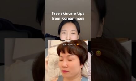 Free skincare tips from Korean mom