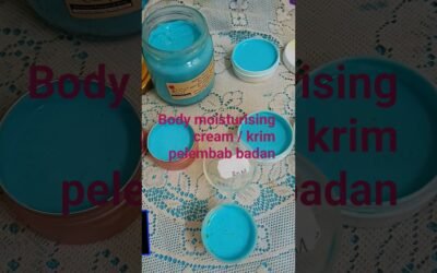 HOMEMADE JASMINE ROSEMARY SCENTED BODY MOISTURISING CREAM WITH ALL NATURAL INGREDIENTS