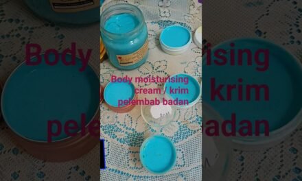 HOMEMADE JASMINE ROSEMARY SCENTED BODY MOISTURISING CREAM WITH ALL NATURAL INGREDIENTS