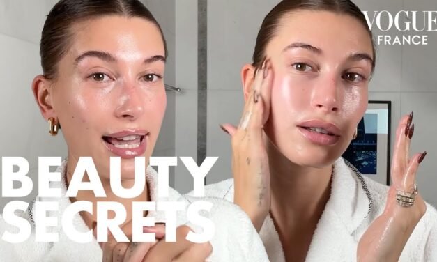 Hailey Bieber's skincare routine for a super glowy complexion | Vogue France