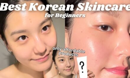 Korean skincare products + simple routine for beginners (each skin type)