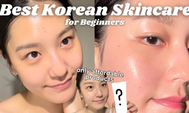 Korean skincare products + simple routine for beginners (each skin type)