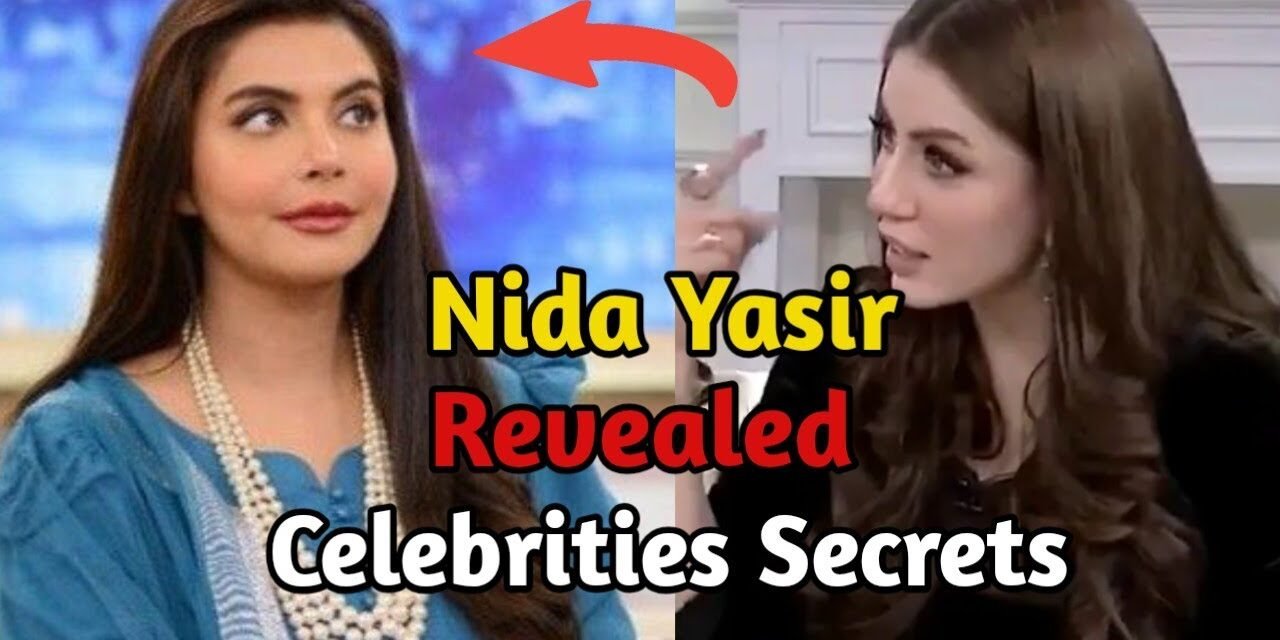 Nida Yasir REVEALED How Celebrities Actually Get Their 'Glow'