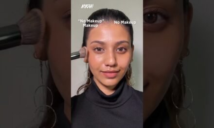 The "No Makeup" Makeup Look Vs No Makeup | How To Pull Off The No Makeup Look | Nykaa #shorts