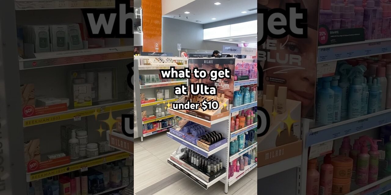 Ulta products under $10 each #ultabeauty #ulta #makeup #skincare #beauty #makeupproducts #beautytips