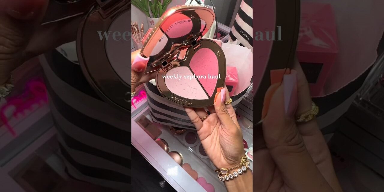 budget friendly sephora haul #sephora #haul #unboxing #makeup #viralvideo #shoppinghaul #trending