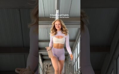 daily habits for physical AND mental health, you all should try them!