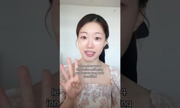 4 Innovative Anti-aging Korean skincare products! #shorts