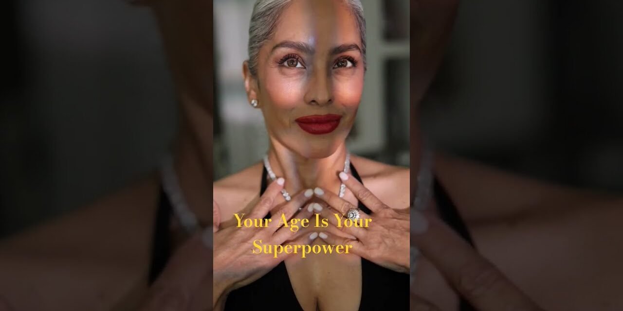 Age in peace. That's the alternative to the beauty industry.  #beautyover50