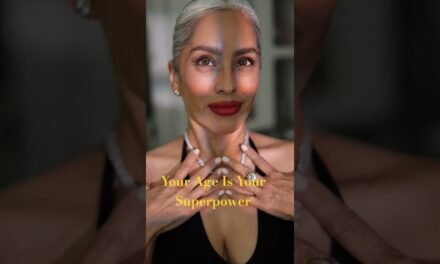 Age in peace. That's the alternative to the beauty industry.  #beautyover50