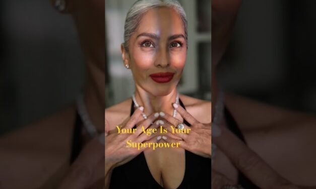 Age in peace. That's the alternative to the beauty industry.  #beautyover50