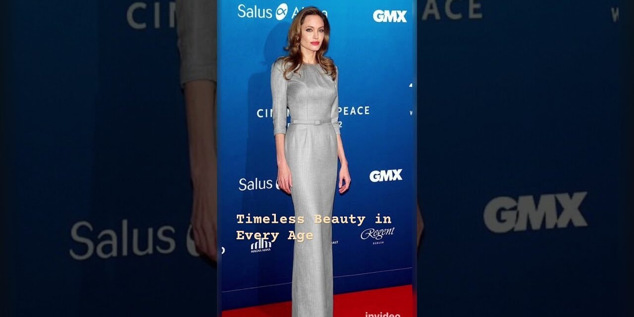 Angelina Jolie: Timeless Beauty in Every Age. #shorts #angelina #angelinajolie #fashion #beautiful