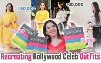 *HUGE HAUL* Recreating Bollywood Film Looks! Celeb Outfit dupes -Jhanvi Kapoor & Sara |Ad | Heli Ved