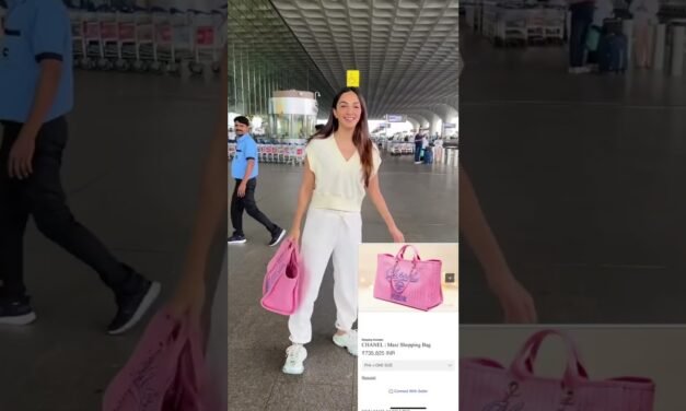 Kiara Advani's Top 6 Most Worn Bags Revealed! #kiaraadvani #luxurybag #shorts #trending #airportlook