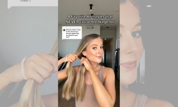 No Breakage Hairstyles! #haircare #shorts