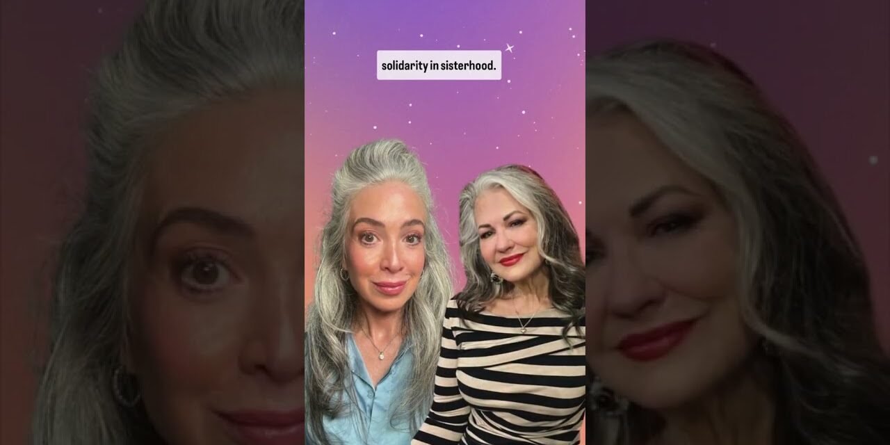 The beauty of grey hair at every age and stage