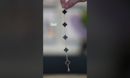 $15 vs $5000 Van Cleef Bracelet! #luxury #fashion #vancleefandarpels #alhambra