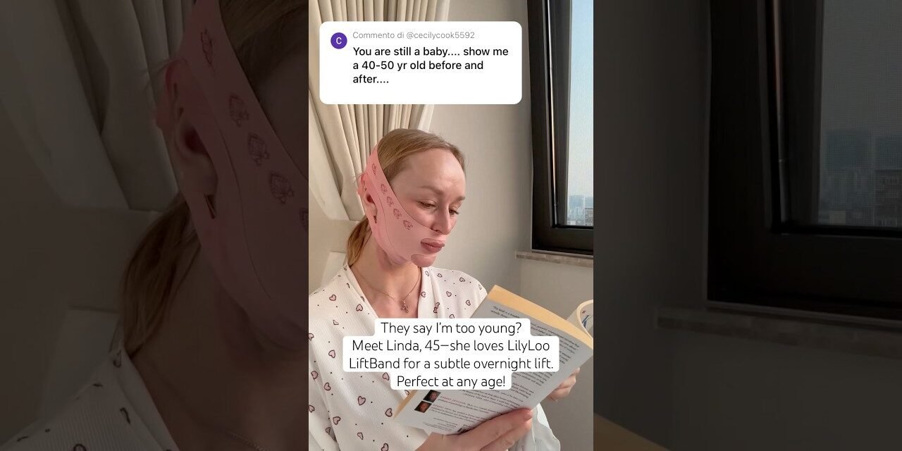 Beauty at Every Age #LilyLooLiftBand #OvernightLift #Skincare