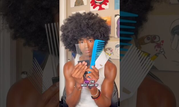 Curly Afro Tutorial #afrohair #afro #curls #curlyhair #hairstyles #blackhair #haircare #naturalhair