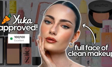 Full Face of CLEAN MAKEUP! (Yuka Approved!)