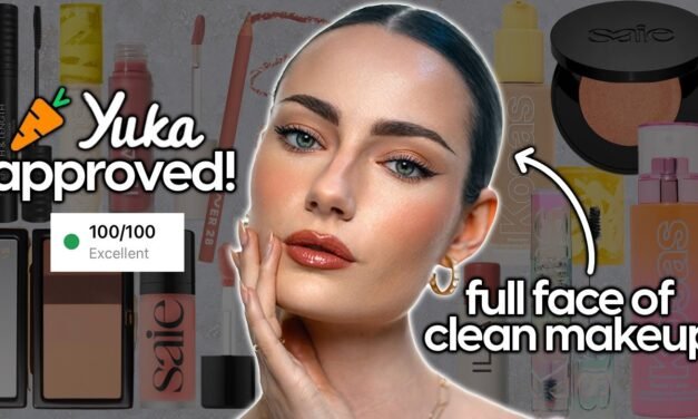 Full Face of CLEAN MAKEUP! (Yuka Approved!)
