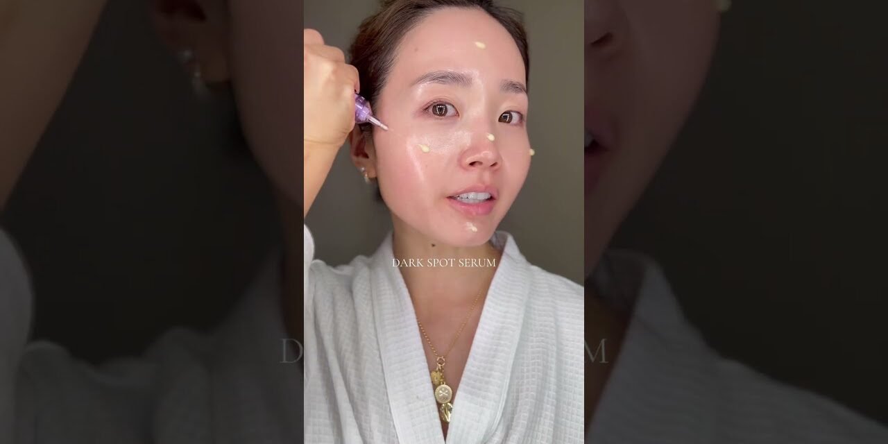 How to layer skincare product at night