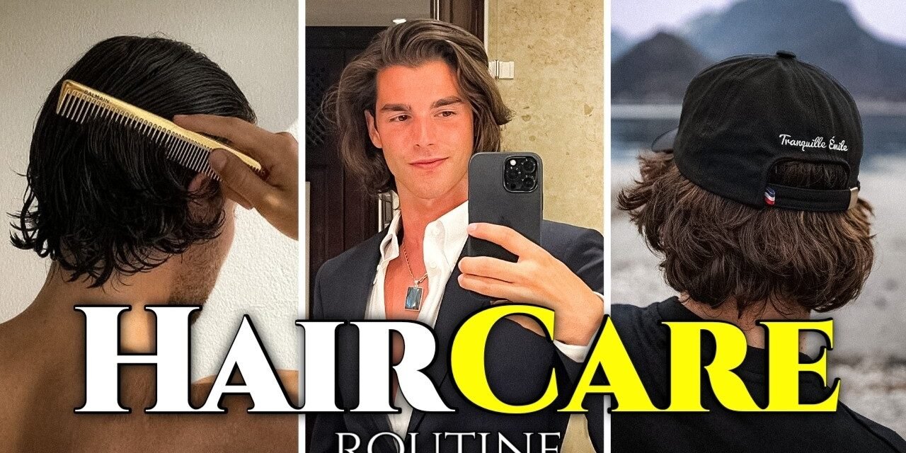 The Perfect Haircare Routine For Guys *EVERYDAY* | Haircare routine | Receding Hairline