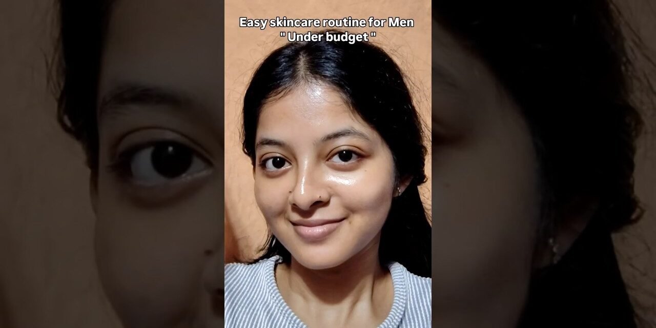 Basic skincare routine for beginners in budget. #skincare #skincareroutine #beauty #shorts