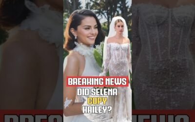 Copy or Coincidence? Selena & Hailey’s Bridal Looks