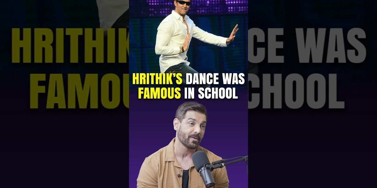 Hrithik Roshan Was FAMOUS In School For THIS, Reveals John Abraham | #shorts #bollywood #trending
