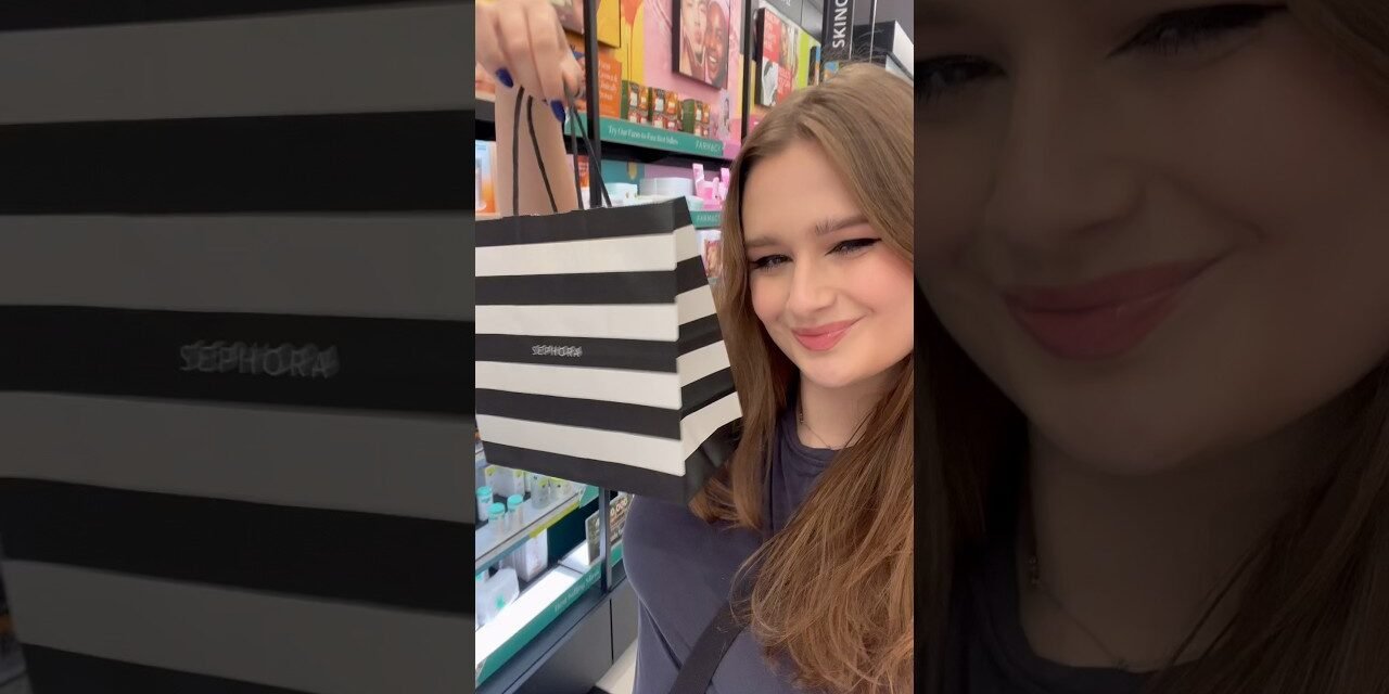 SHOPPING AT SEPHORA WITH A $100 BUDGET