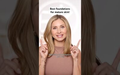 Top 6 foundations for Mature Skin!
