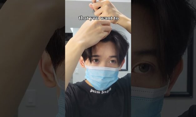 how korean men style hair