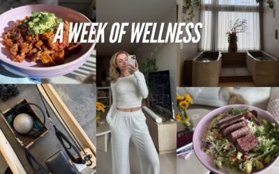 A WEEK OF WELLNESS | workouts, healthy meals, recovery, self-care and managing pms