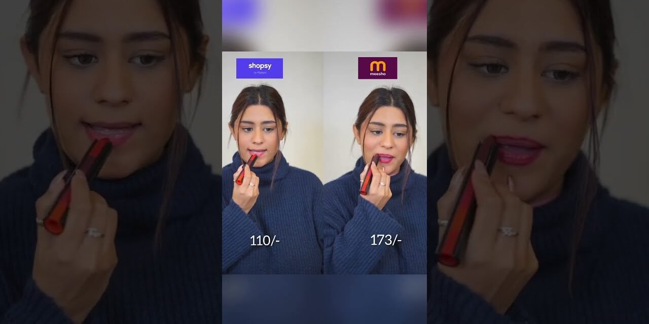 Budget-Friendly Makeup at its Best – Shopsy VS Meesho