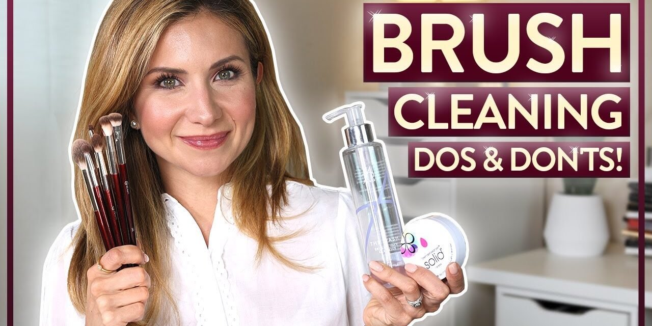 Cleaning Your Makeup Brushes (Dos & Don'ts) #shorts