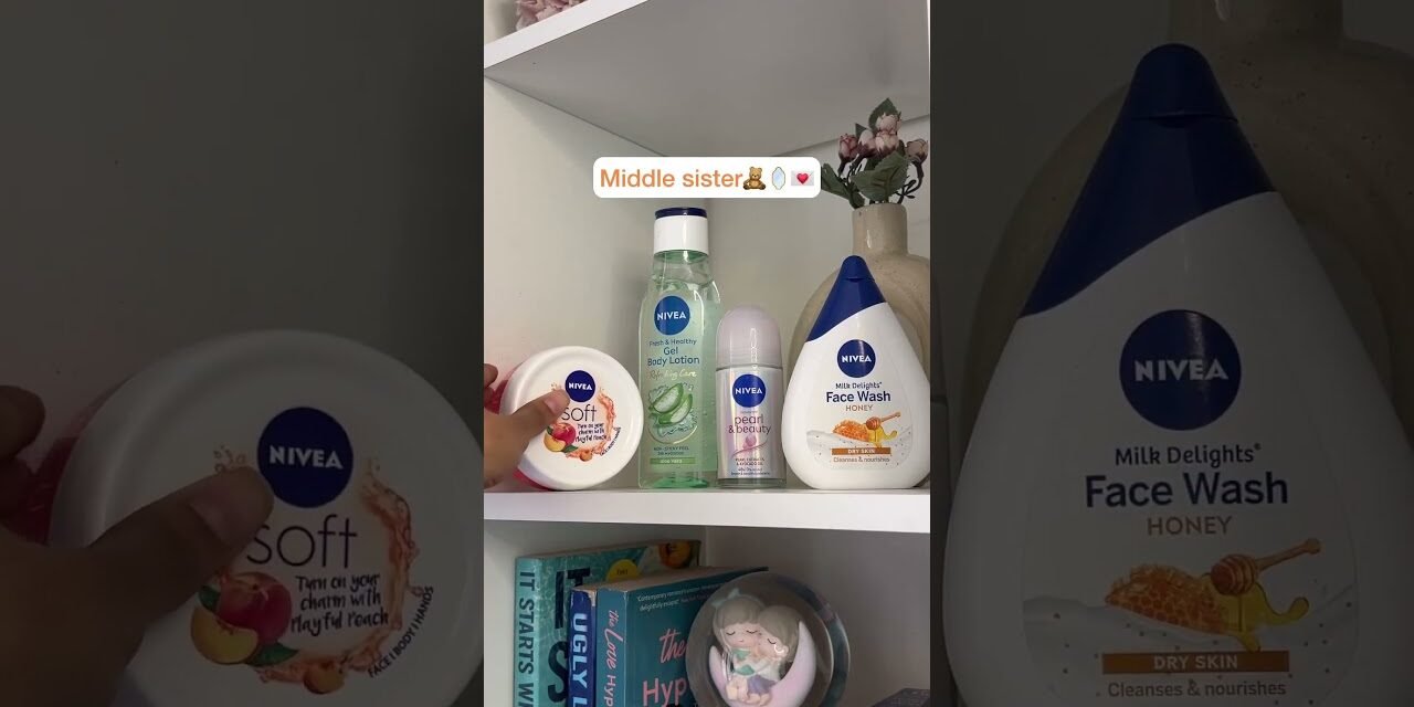 Every sister has her skincare staples! Which ones are yours?