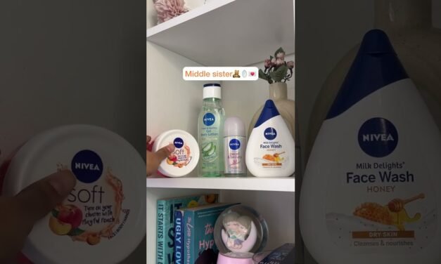 Every sister has her skincare staples! Which ones are yours?