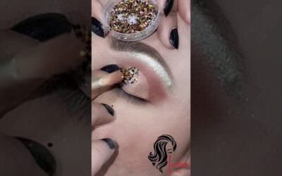 Glitter EyeShadow Makeup #shorts #viralvideo #lashesbeautyparlour