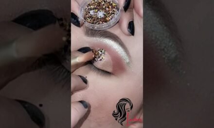 Glitter EyeShadow Makeup #shorts #viralvideo #lashesbeautyparlour