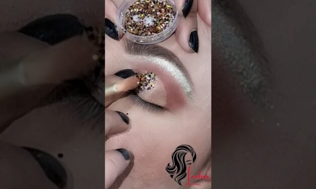 Glitter EyeShadow Makeup #shorts #viralvideo #lashesbeautyparlour