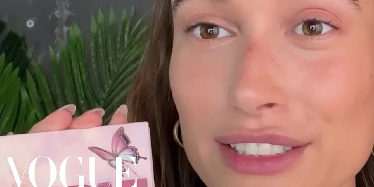 Hailey Bieber Loves Kylie's Stormi Palette