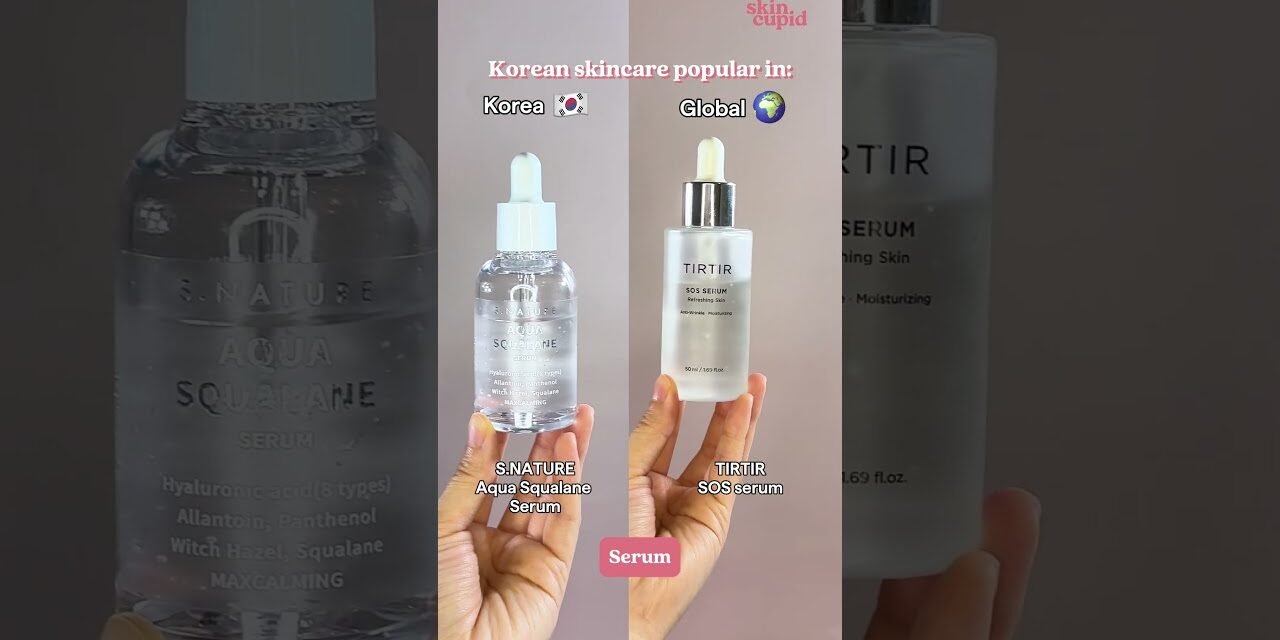 Korean Skincare Popular in Korea vs Global