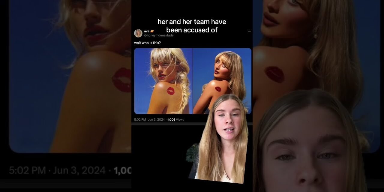 Sabrina Carpenter Accused Of Copying For Her Album Cover