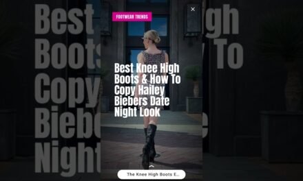 The Best Hailey Bieber Knee High Boots Dupes + other boots trending now | Celeb Style & Trends
